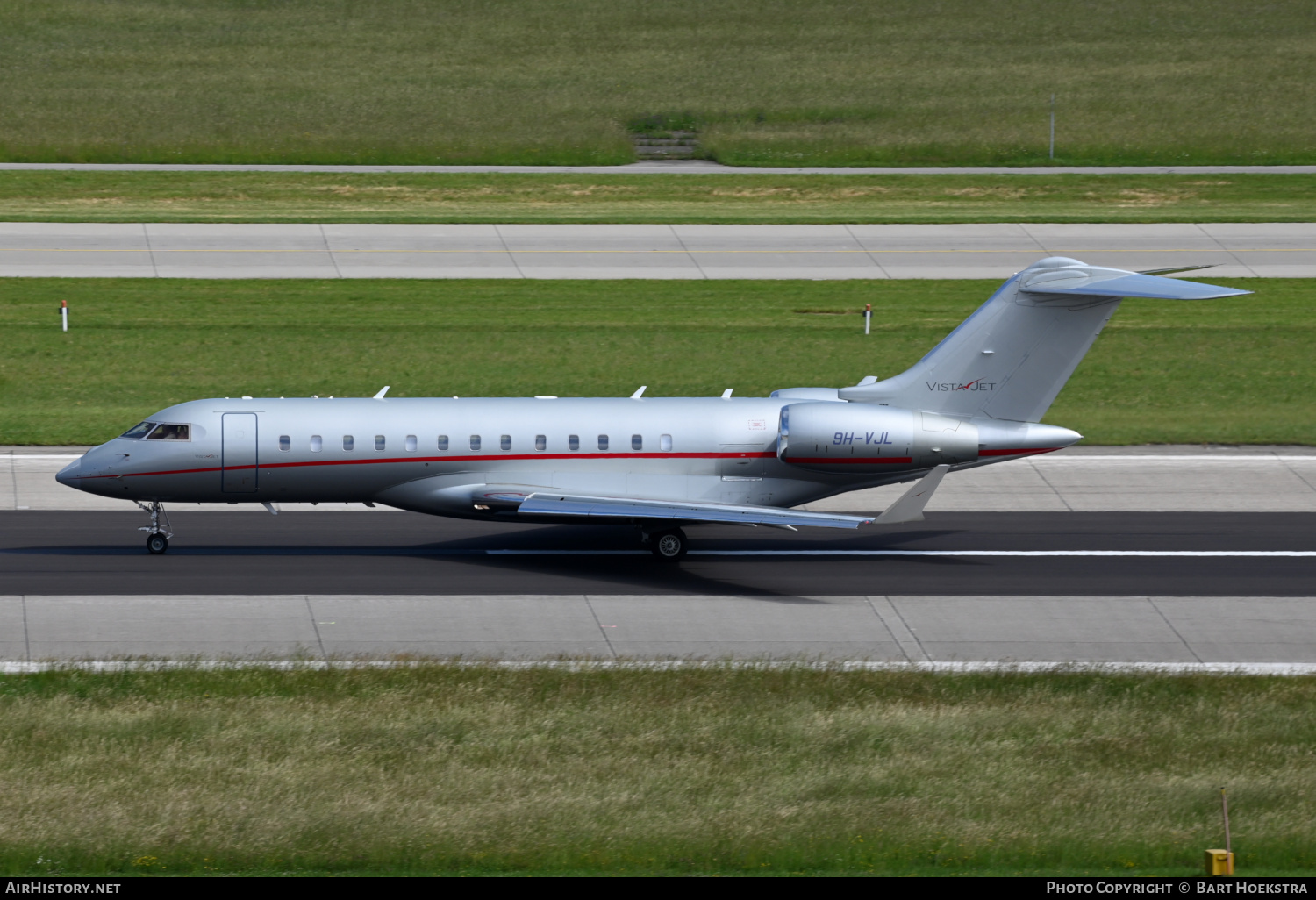 Aircraft Photo of 9H-VJL | Bombardier Global 6000 (BD-700-1A10) | VistaJet | AirHistory.net #466822