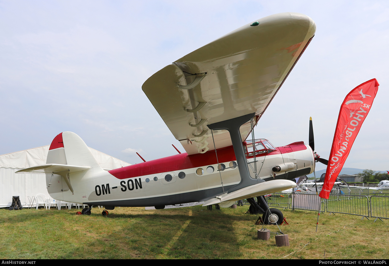 Aircraft Photo of OM-SON | Antonov An-2P | AirHistory.net #466824