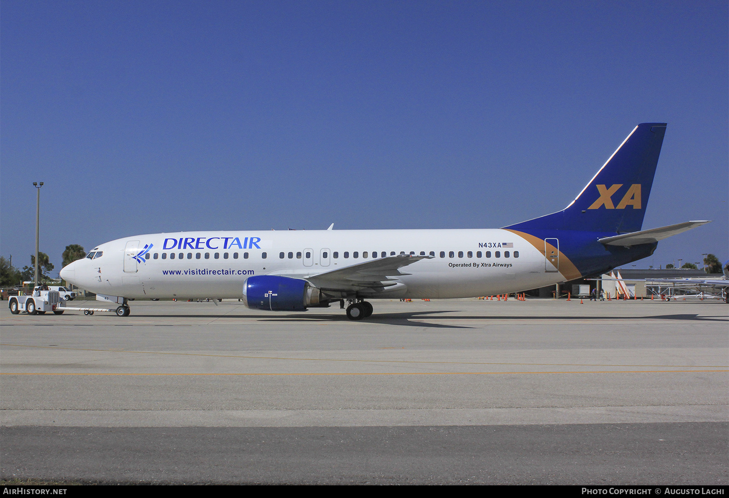 Aircraft Photo of N43XA | Boeing 737-4S3 | Direct Air | AirHistory.net #466864