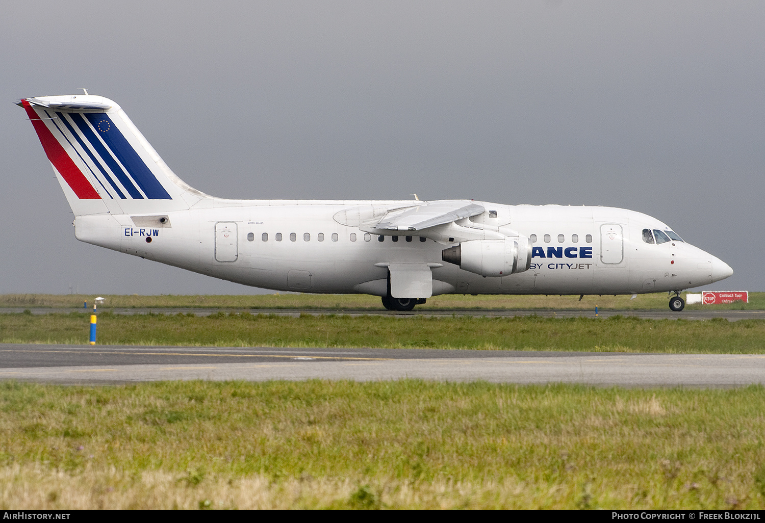 Aircraft Photo of EI-RJW | British Aerospace Avro 146-RJ85 | Air France | AirHistory.net #466893