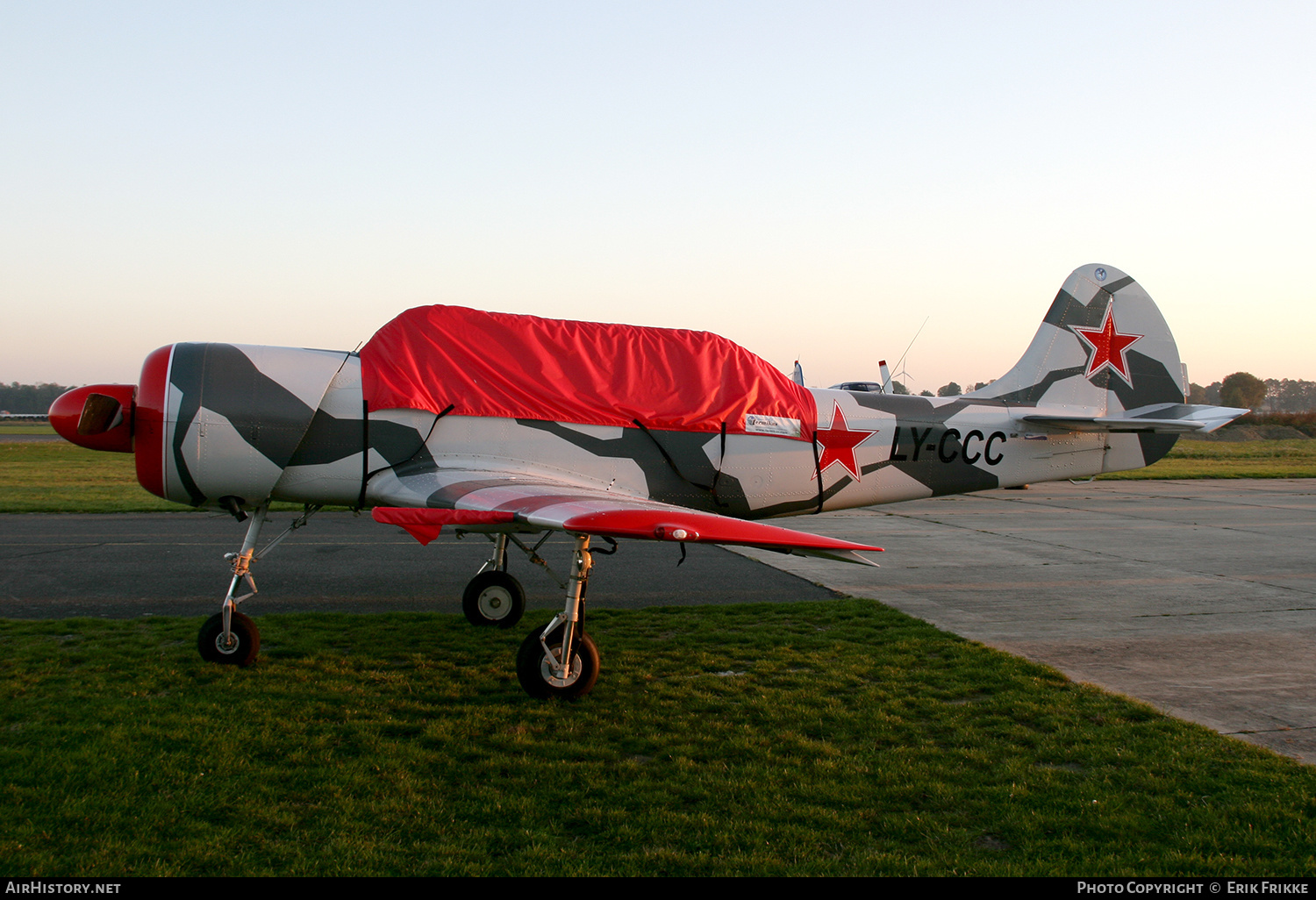 Aircraft Photo of LY-CCC | Yakovlev Yak-52 | AirHistory.net #466902