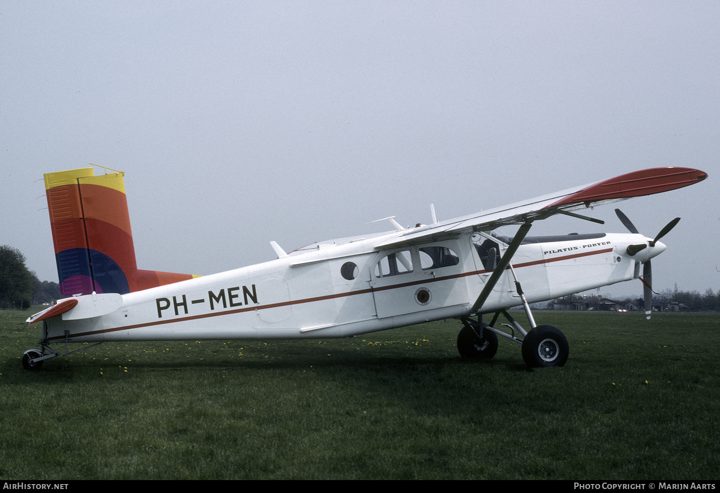 Aircraft Photo of PH-MEN | Pilatus PC-6/B1-H2 Turbo Porter | Paracentrum Texel | AirHistory.net #466905