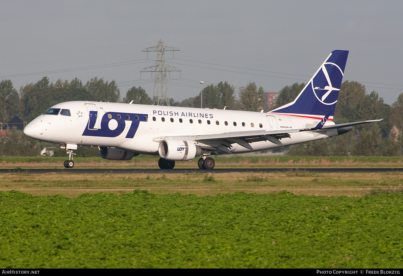 Aircraft Photo of SP-LDA | Embraer 170STD (ERJ-170-100STD) | LOT Polish Airlines - Polskie Linie Lotnicze | AirHistory.net #466914