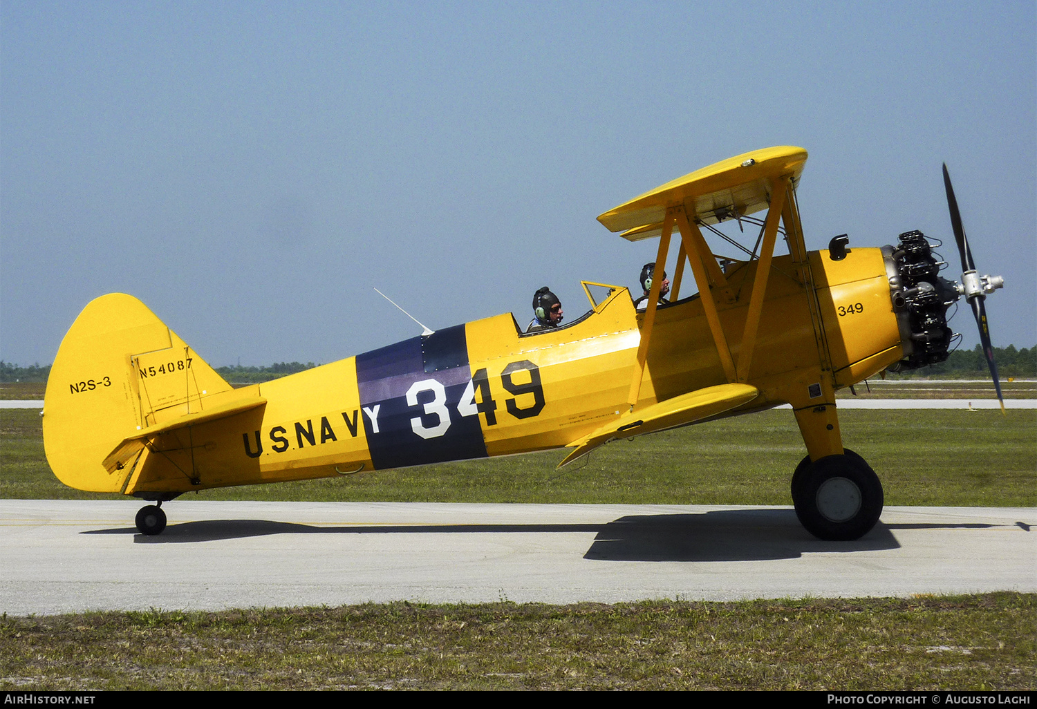 Aircraft Photo of N54087 | Stearman N2S-1 Kaydet (A75N1) | USA - Navy | AirHistory.net #466918