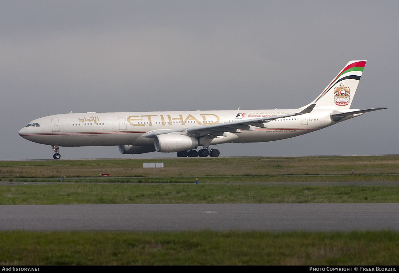 Aircraft Photo of A6-AFA | Airbus A330-343 | Etihad Airways | AirHistory.net #466921