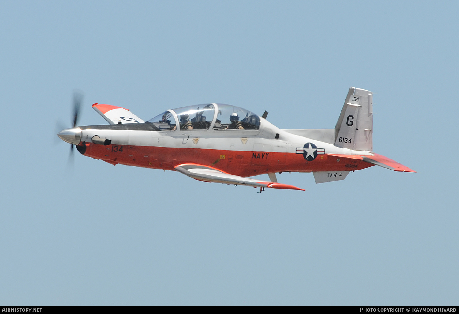 Aircraft Photo of 166134 | Hawker Beechcraft T-6B Texan II | USA - Navy | AirHistory.net #466927