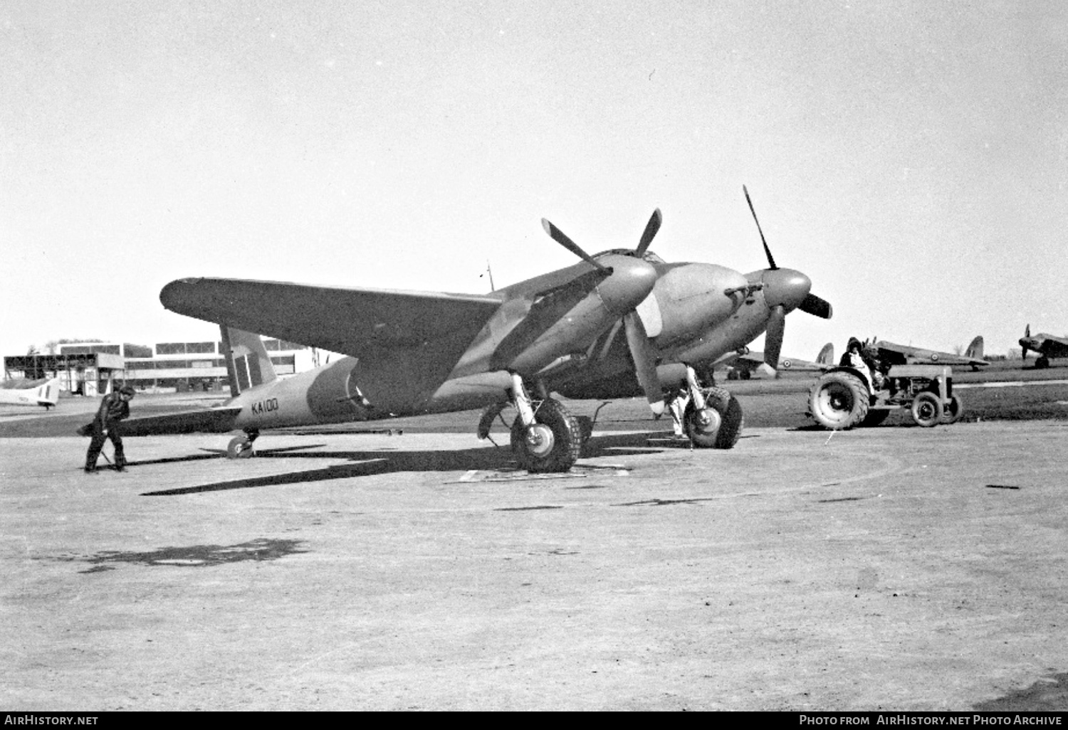 Aircraft Photo of KA100 | De Havilland D.H. 98 Mosquito FB26 | UK - Air Force | AirHistory.net #466950