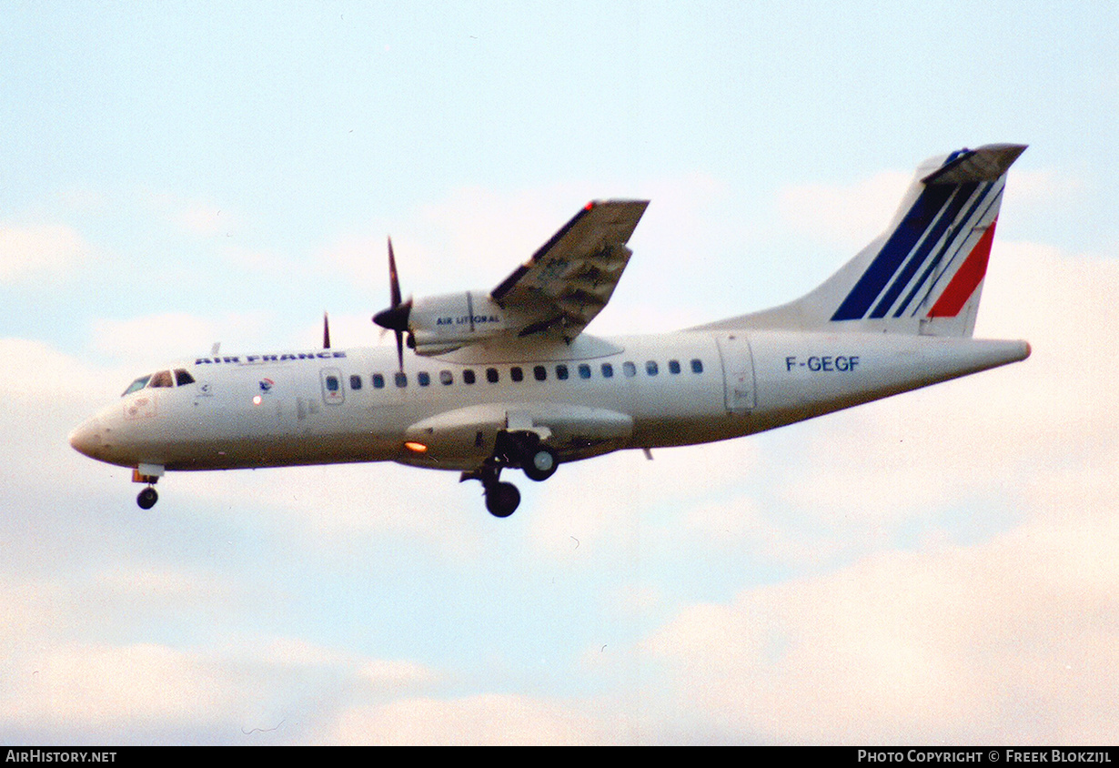 Aircraft Photo of F-GEGF | ATR ATR-42-300 | Air France | AirHistory.net #466957