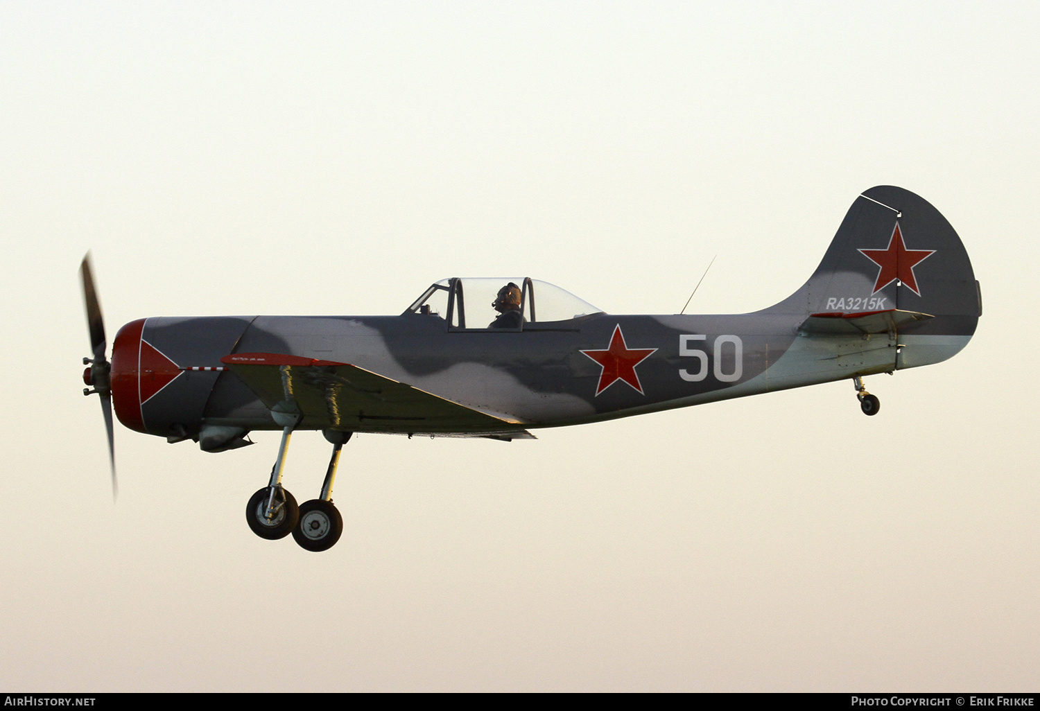 Aircraft Photo of RA3215K | Yakovlev Yak-50 | Soviet Union - Air Force | AirHistory.net #466967