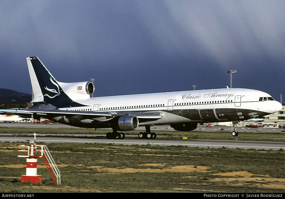 Aircraft Photo of G-IOII | Lockheed L-1011-385-1-15 TriStar 100 | Classic Airways | AirHistory.net #466979