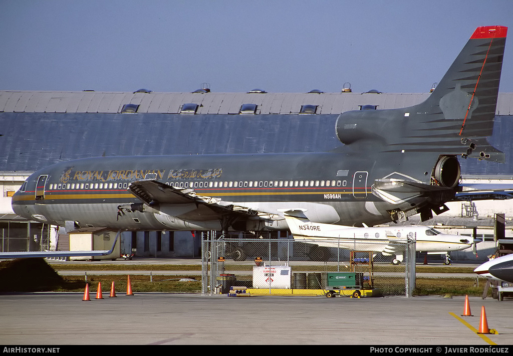 Aircraft Photo of N596AH | Lockheed L-1011-385-3 TriStar 500 | Royal Jordanian Airlines | AirHistory.net #466982
