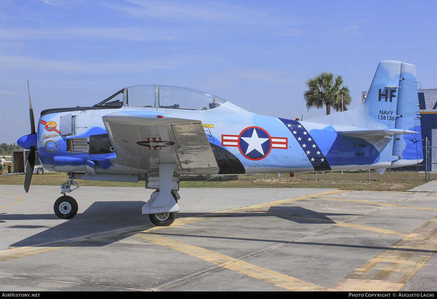Aircraft Photo of N2HF / 138136 | North American T-28B Trojan | USA - Navy | AirHistory.net #467002