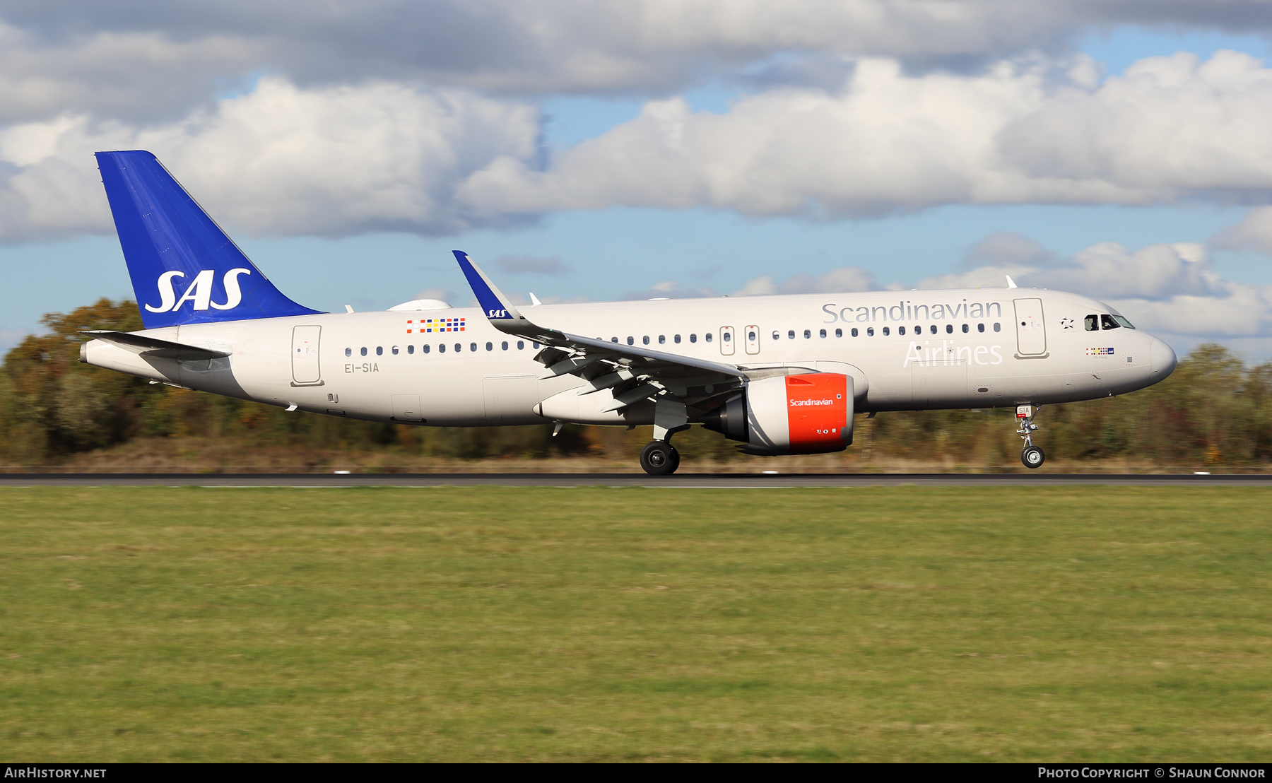 Aircraft Photo of EI-SIA | Airbus A320-251N | Scandinavian Airlines - SAS | AirHistory.net #467016
