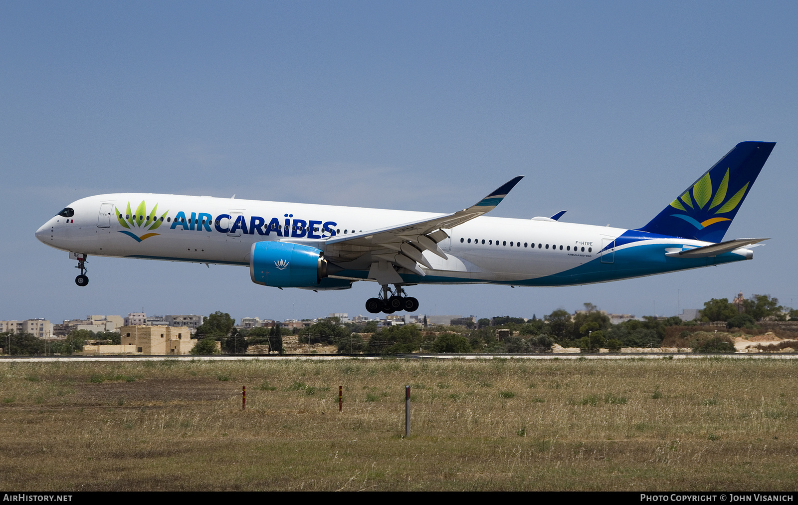 Aircraft Photo of F-HTRE | Airbus A350-941 | Air Caraïbes | AirHistory.net #467021