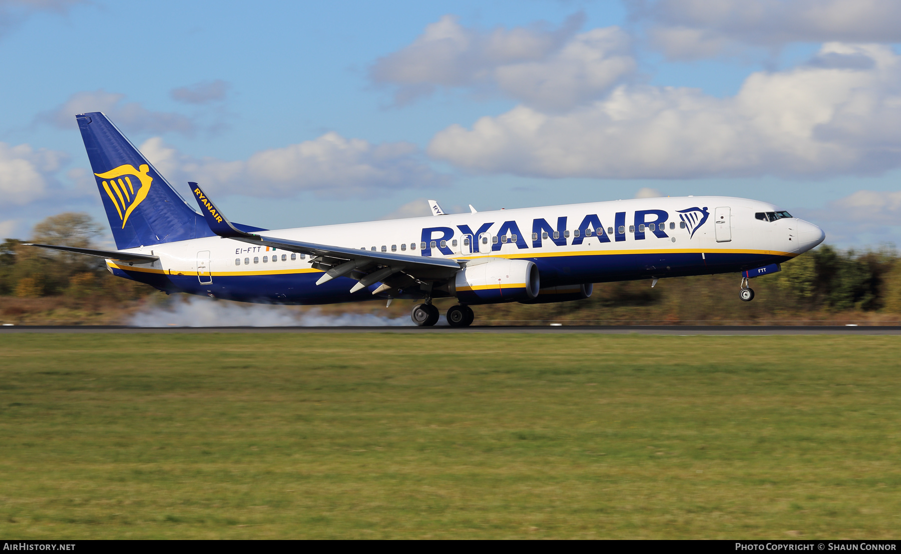 Aircraft Photo of EI-FTT | Boeing 737-800 | Ryanair | AirHistory.net #467036