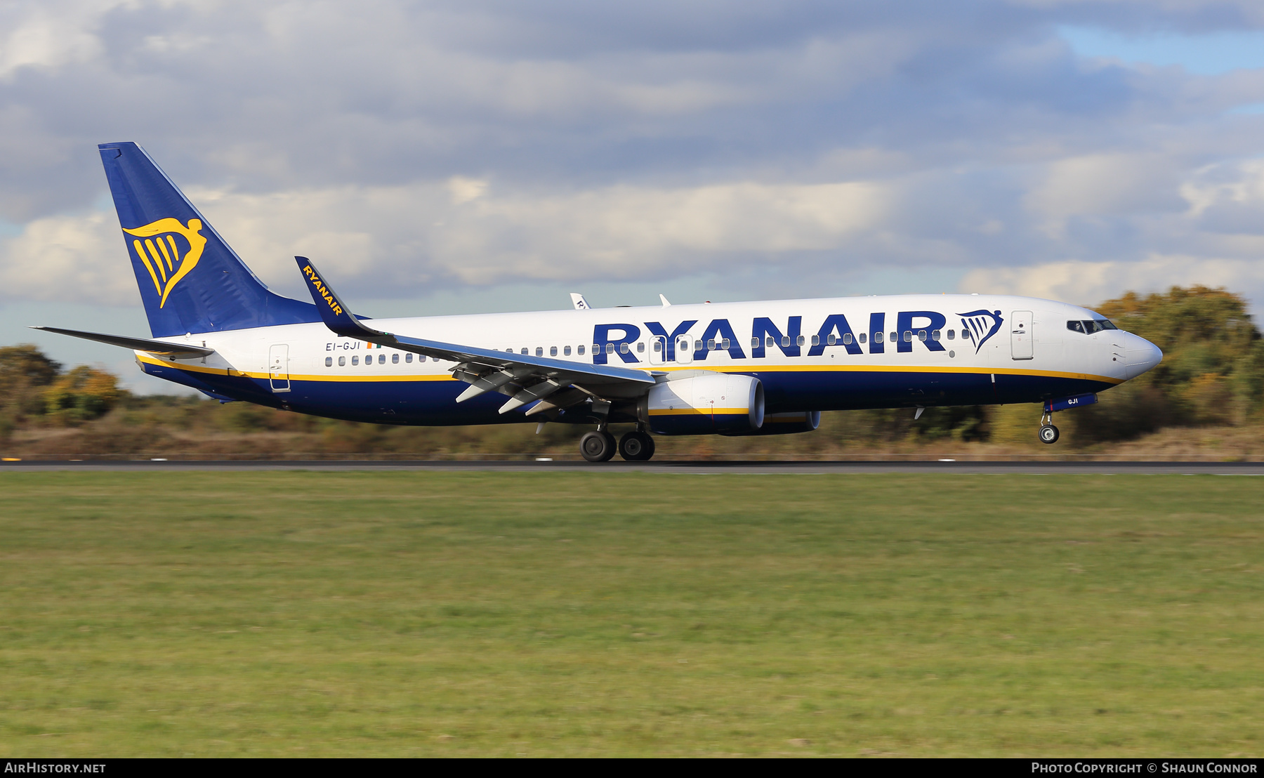 Aircraft Photo of EI-GJI | Boeing 737-800 | Ryanair | AirHistory.net #467037