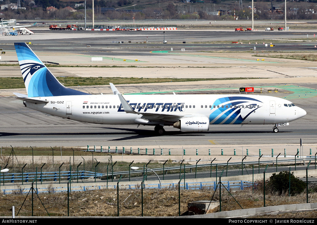 Aircraft Photo of SU-GDZ | Boeing 737-866 | EgyptAir | AirHistory.net #467040