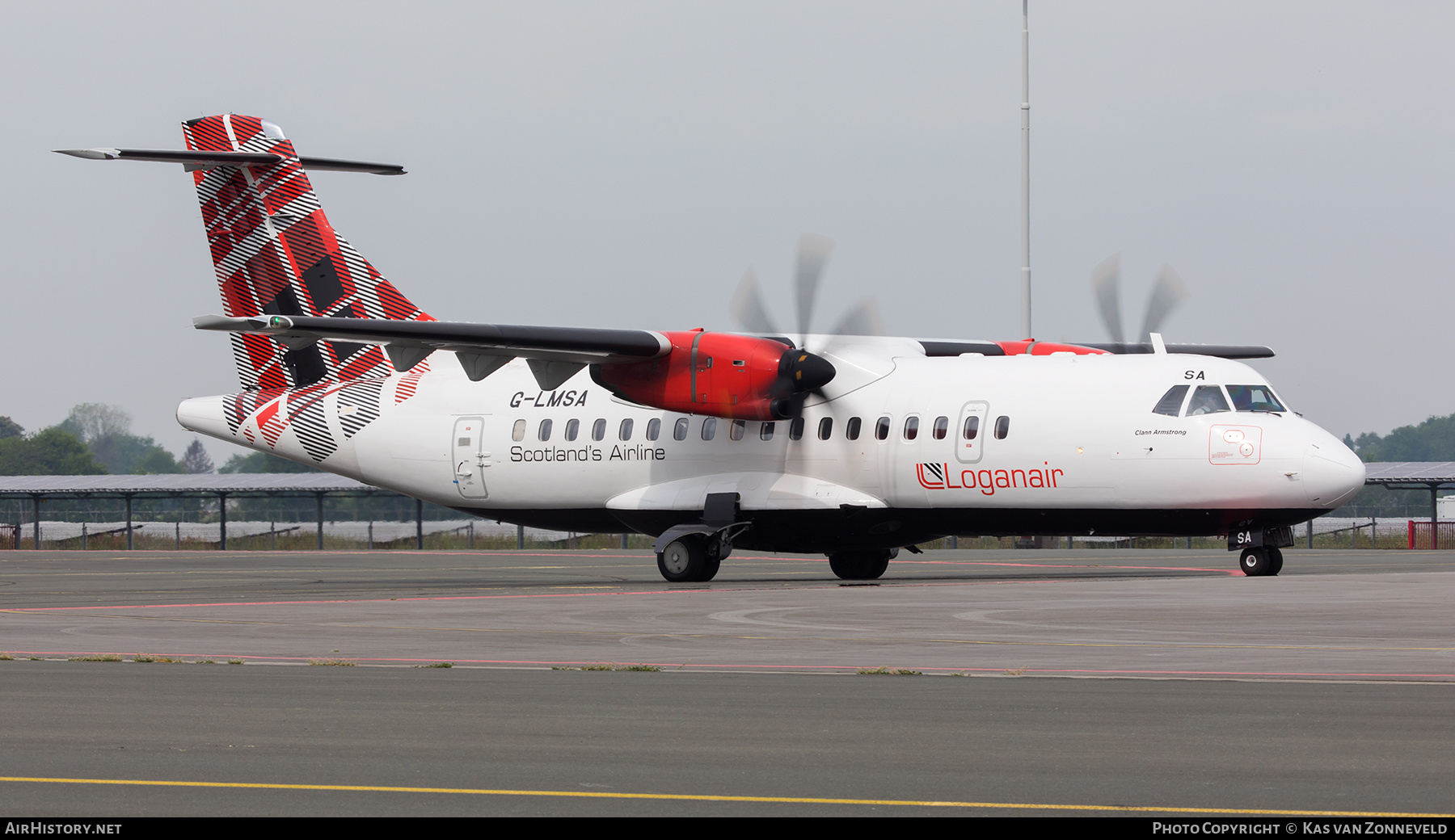 Aircraft Photo of G-LMSA | ATR ATR-42-600 | Loganair | AirHistory.net #467048