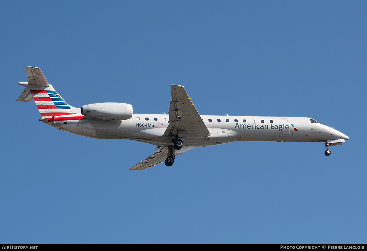 Aircraft Photo of N664MS | Embraer ERJ-145LR (EMB-145LR) | American Eagle | AirHistory.net #467052