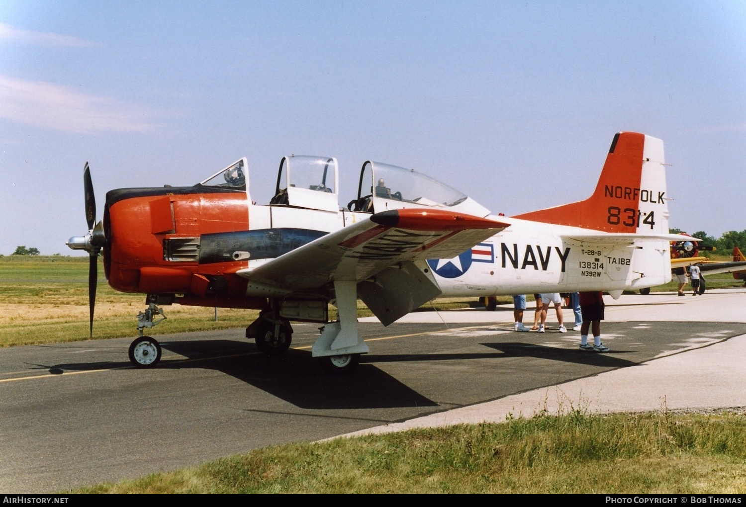 Aircraft Photo of N392W / 138314 | North American T-28B Trojan | USA - Navy | AirHistory.net #467085