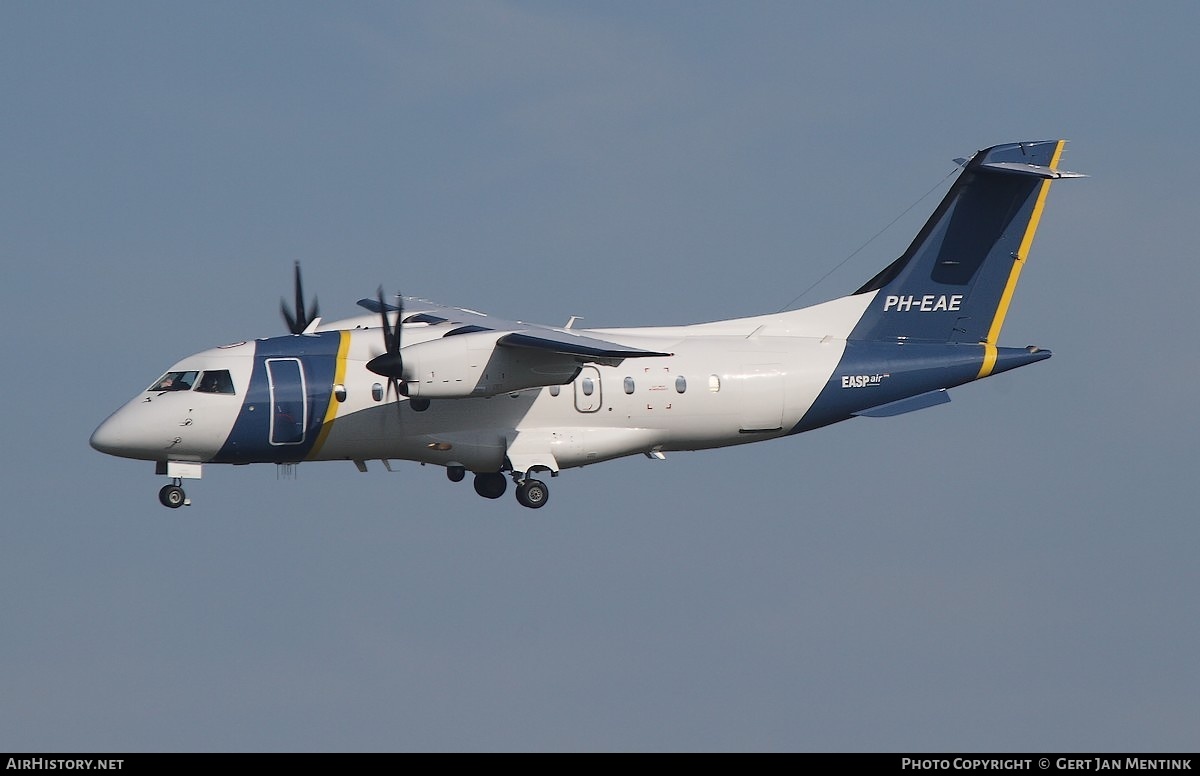 Aircraft Photo of PH-EAE | Dornier 328-110 | EASP Air - Executive Airborne Systems & Platforms | AirHistory.net #467089