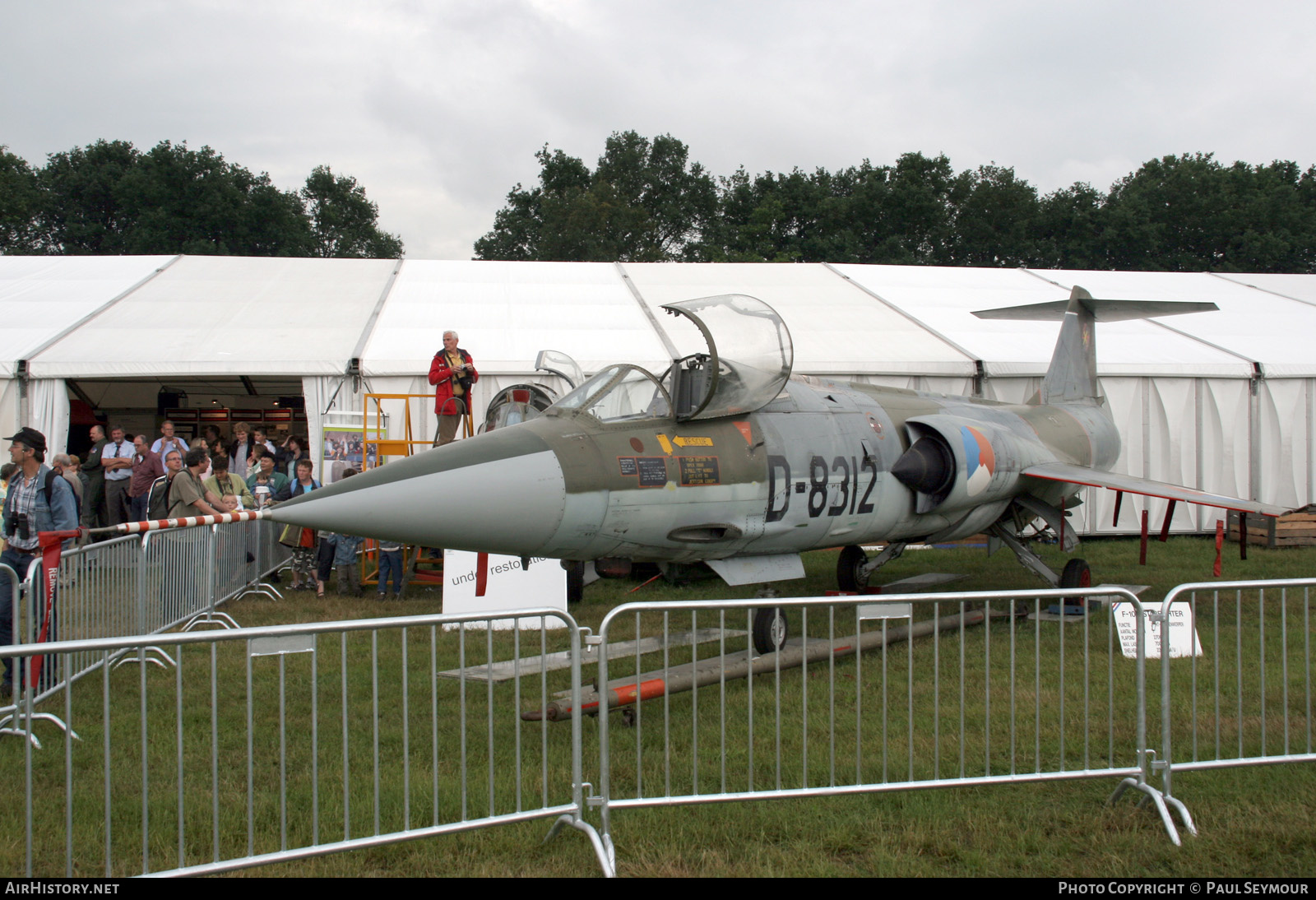 Aircraft Photo of D-8312 | Lockheed F-104G Starfighter | Netherlands - Air Force | AirHistory.net #467126