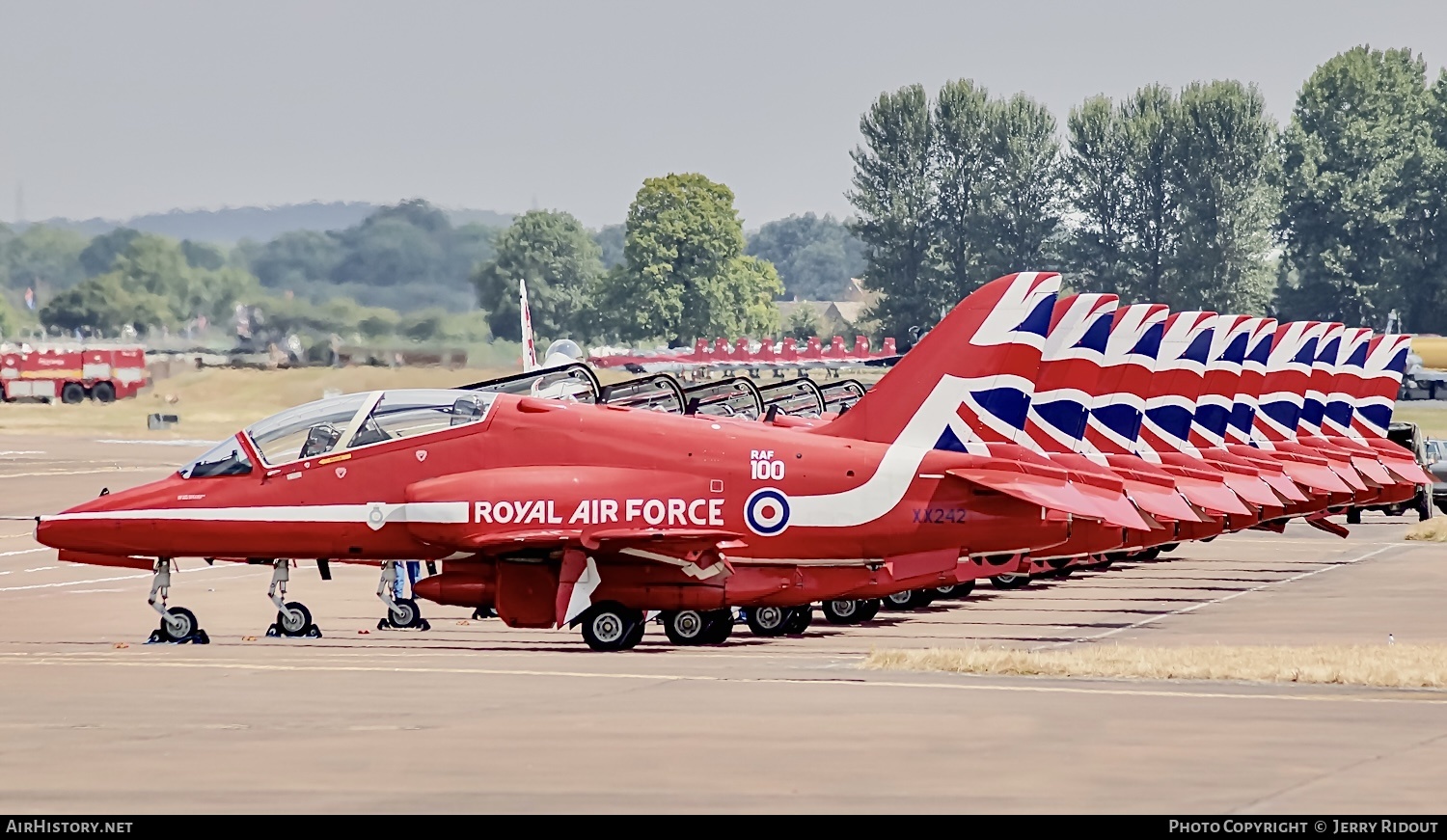 Aircraft Photo of XX242 | British Aerospace Hawk T.1 | UK - Air Force | AirHistory.net #467135