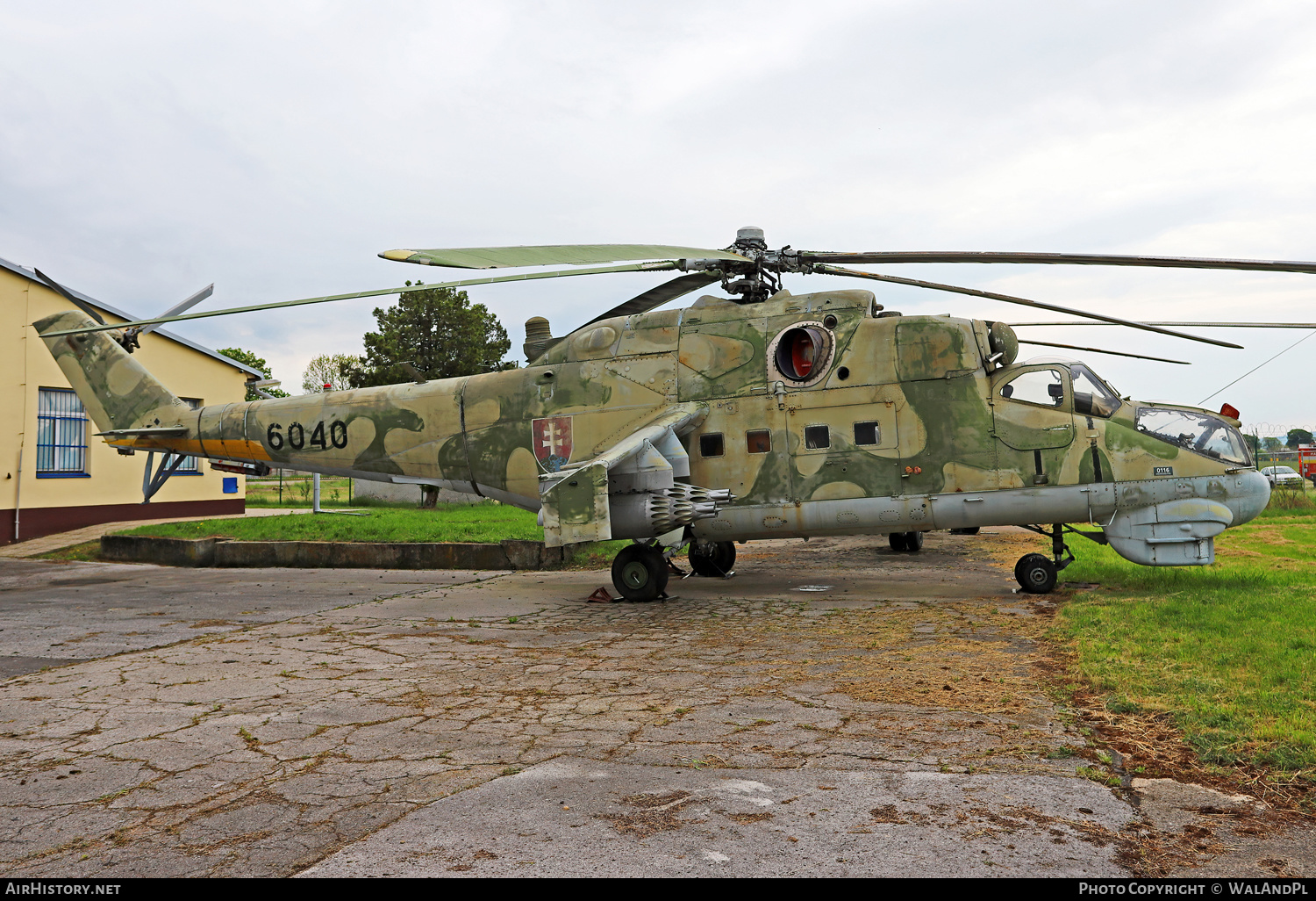 Aircraft Photo of 6040 | Mil Mi-24D | Slovakia - Air Force | AirHistory.net #467139