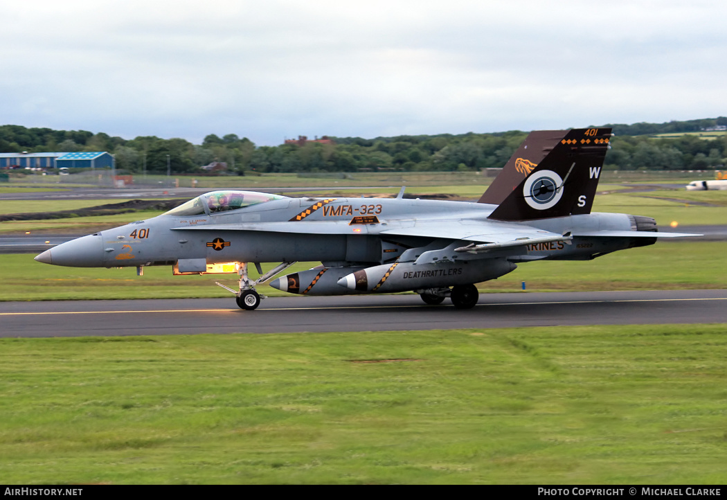 Aircraft Photo of 165222 | McDonnell Douglas F/A-18C Hornet | USA - Marines | AirHistory.net #467145