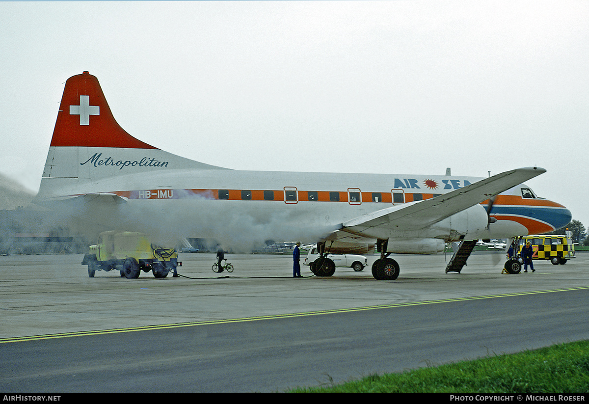 Aircraft Photo of HB-IMU | Convair 440-0 Metropolitan | Air-Sea Service | AirHistory.net #467177
