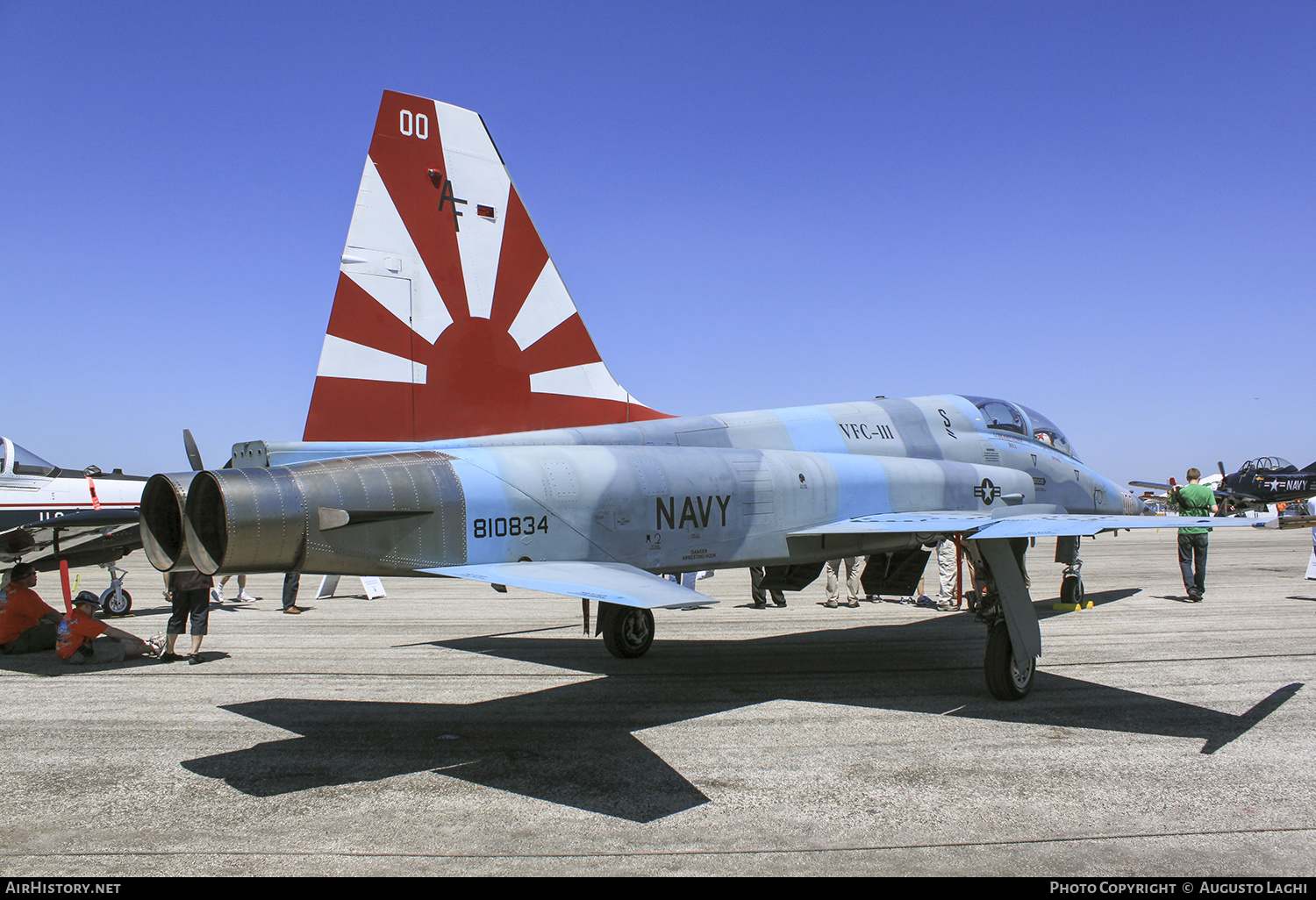 Aircraft Photo of 810834 / 81-0834 | Northrop F-5F Franken-Tiger | USA - Navy | AirHistory.net #467179