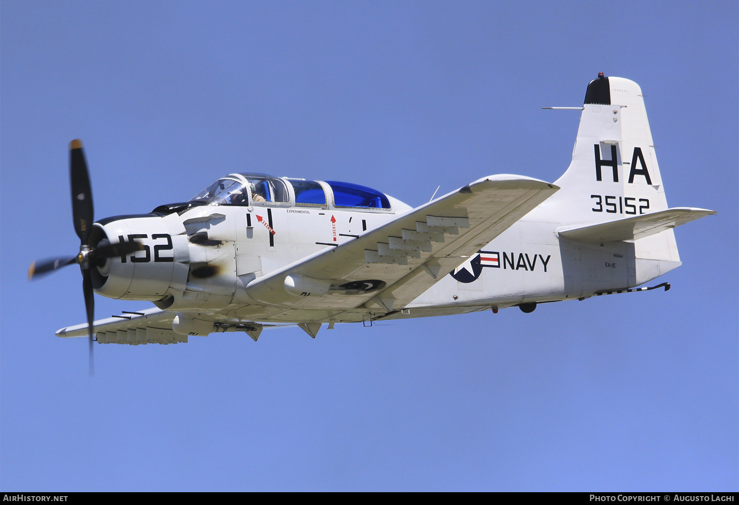 Aircraft Photo of N65164 / 35152 | Douglas EA-1E Skyraider (AD-5W) | USA - Navy | AirHistory.net #467196