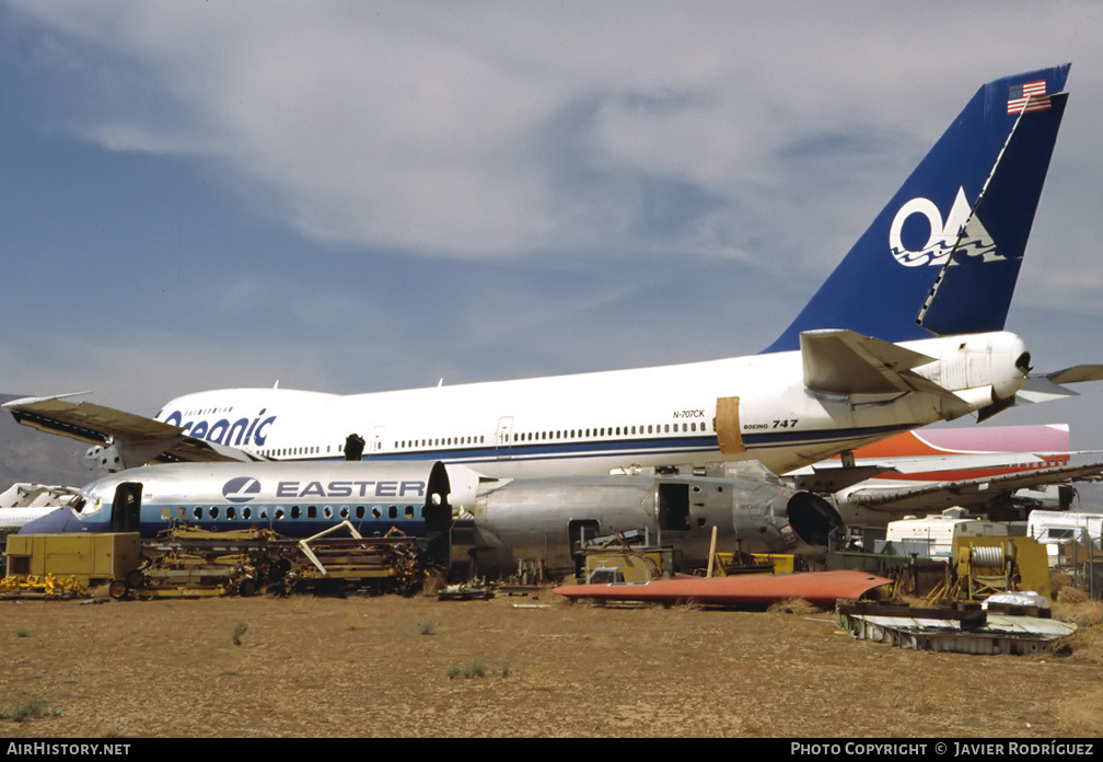 Aircraft Photo of N707CK | Boeing 747-121 | Oceanic Airlines | AirHistory.net #467215