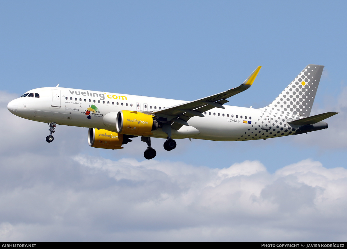 Aircraft Photo of EC-NFH | Airbus A320-271N | Vueling Airlines | AirHistory.net #467216