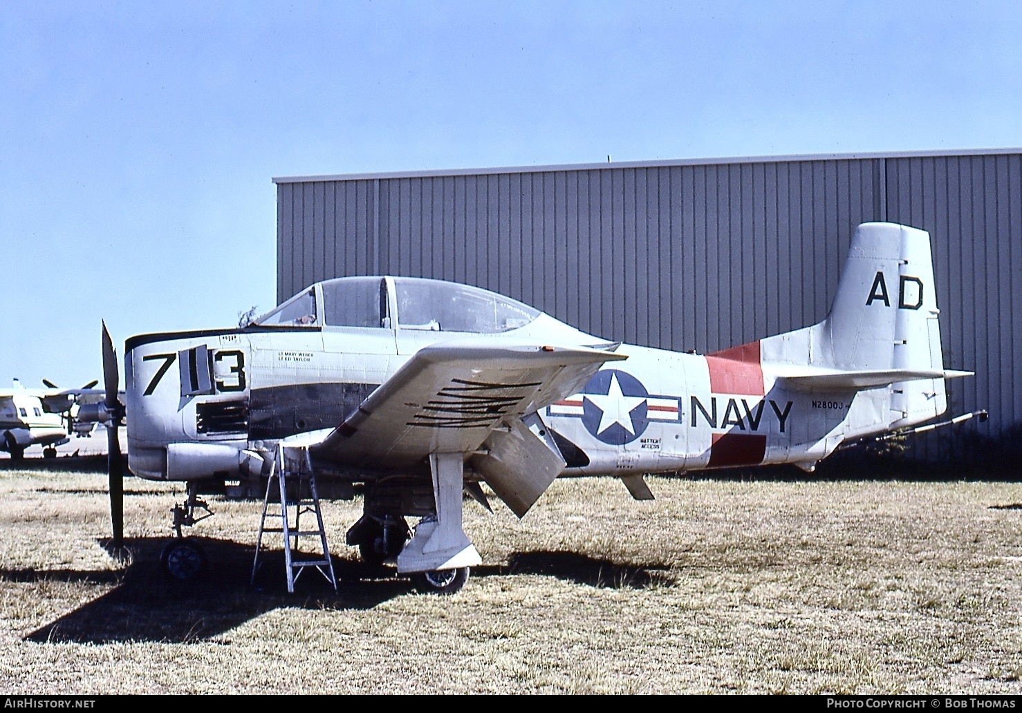 Aircraft Photo of N2800J | North American T-28C Trojan | USA - Navy | AirHistory.net #467245