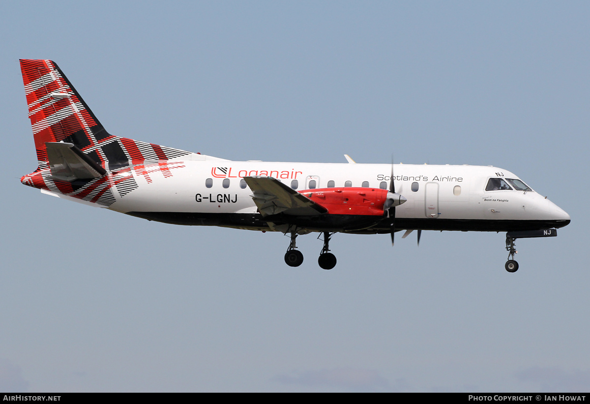 Aircraft Photo of G-LGNJ | Saab 340B | Loganair | AirHistory.net #467256