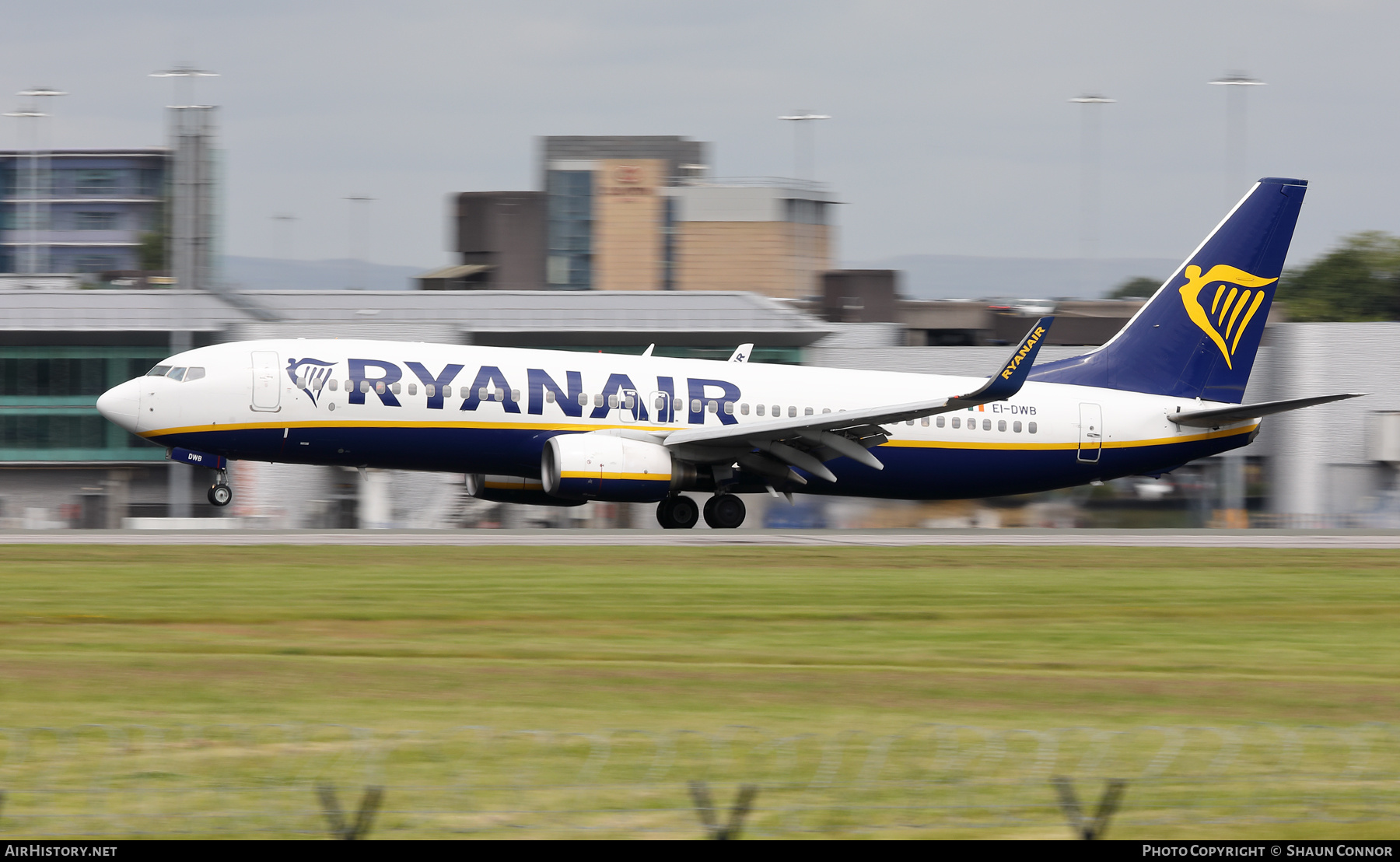 Aircraft Photo of EI-DWB | Boeing 737-8AS | Ryanair | AirHistory.net #467295