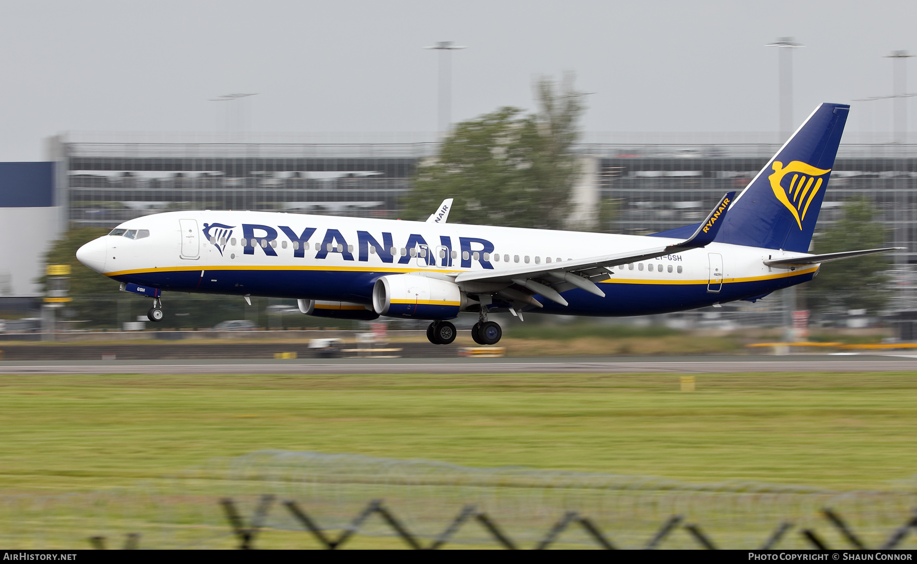 Aircraft Photo of EI-GSH | Boeing 737-800 | Ryanair | AirHistory.net #467299