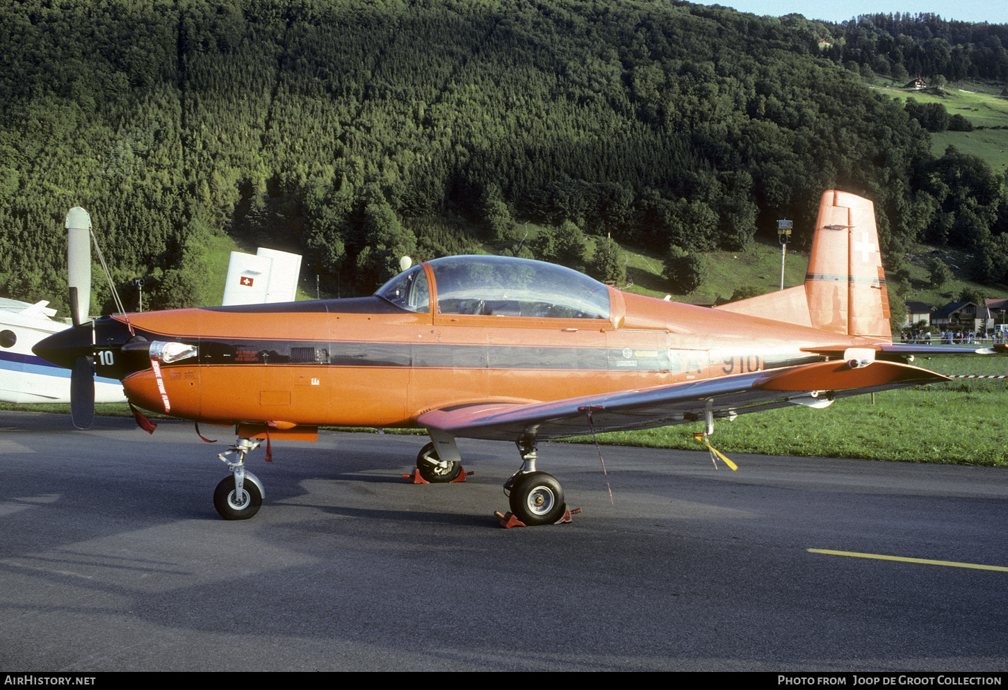 Aircraft Photo of A-910 | Pilatus PC-7 | Switzerland - Air Force | AirHistory.net #467328