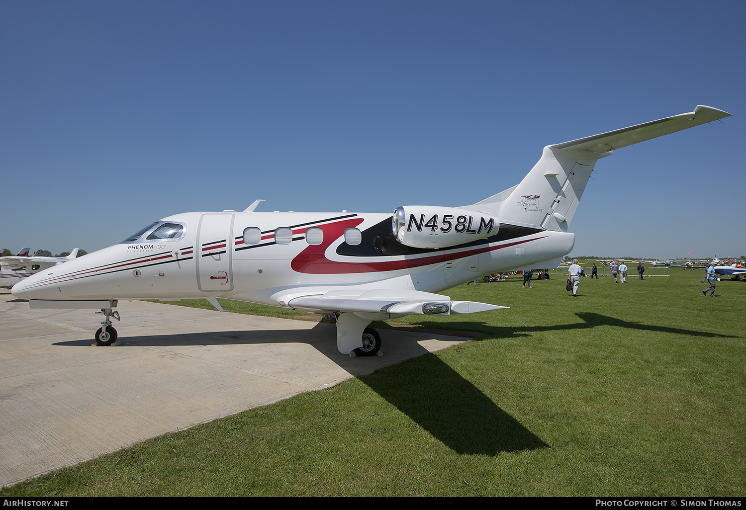 Aircraft Photo of N458LM | Embraer EMB-500 Phenom 100 | Advocate Consulting | AirHistory.net #467330
