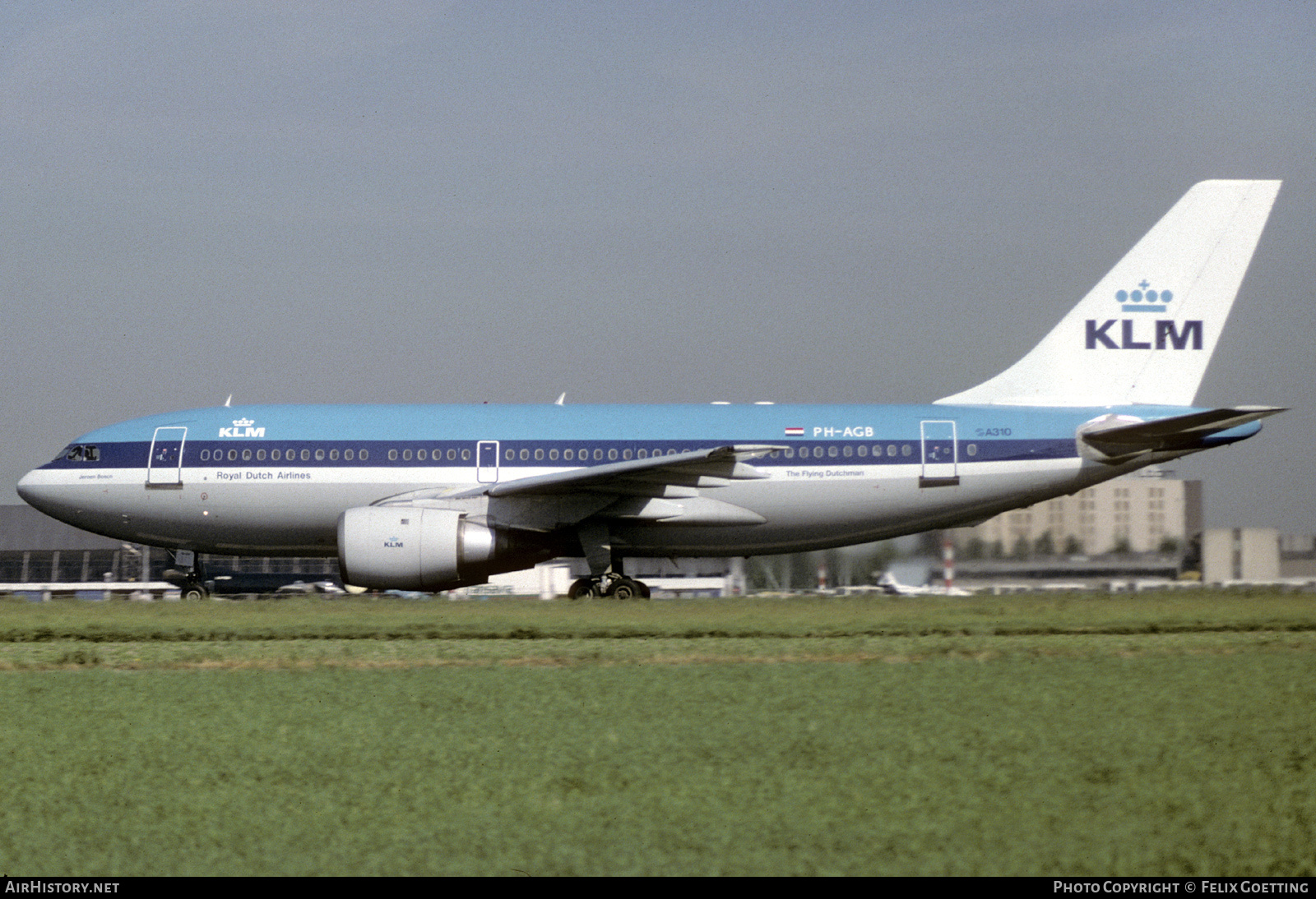Aircraft Photo of PH-AGB | Airbus A310-203 | KLM - Royal Dutch Airlines | AirHistory.net #467341