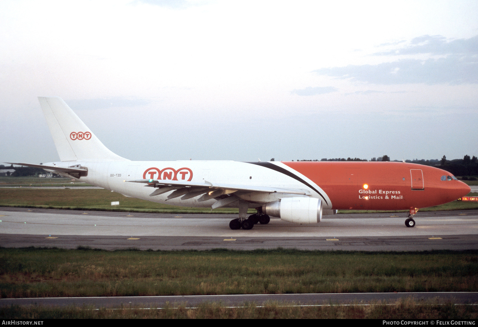 Aircraft Photo of OO-TZD | Airbus A300B4-203(F) | TNT Airways | AirHistory.net #467344