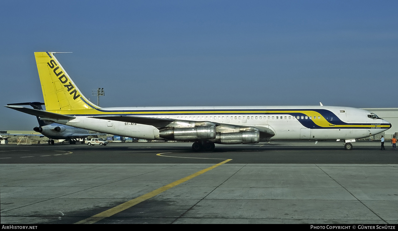 Aircraft Photo of ST-AFB | Boeing 707-3J8C | Sudan Airways | AirHistory.net #467357