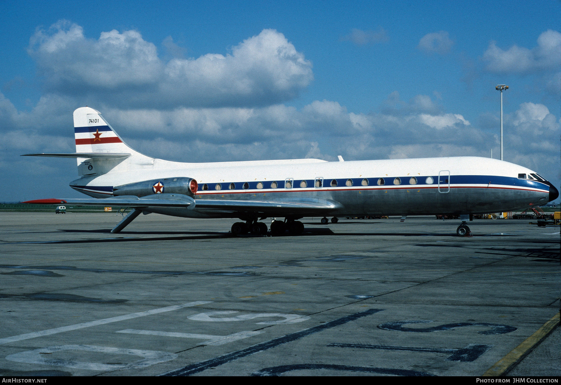 Aircraft Photo of 74101 | Sud SE-210 Caravelle VI-N | Yugoslavia - Air Force | AirHistory.net #467374