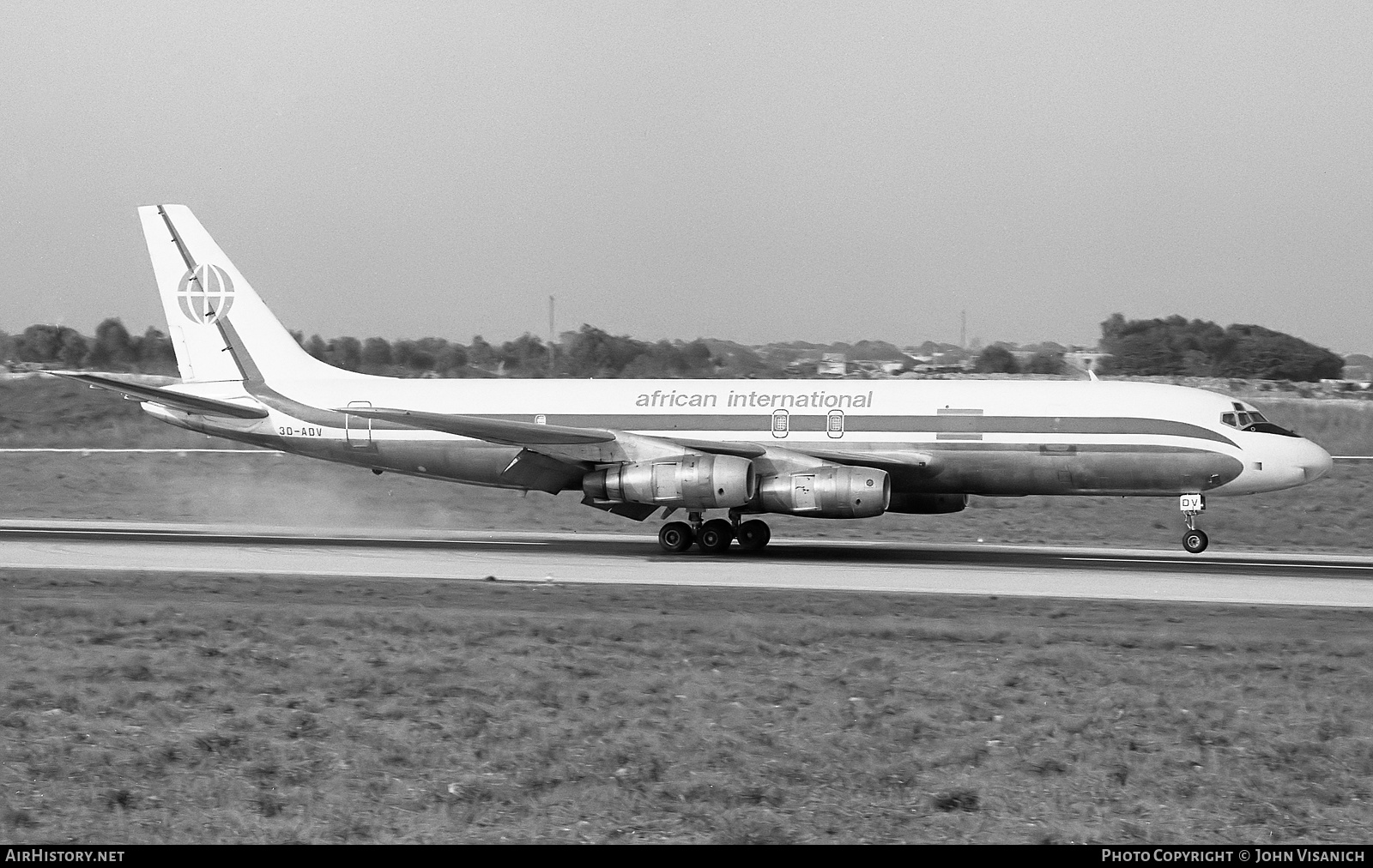 Aircraft Photo of 3D-ADV | McDonnell Douglas DC-8-54AF Jet Trader | African International Airways | AirHistory.net #467379