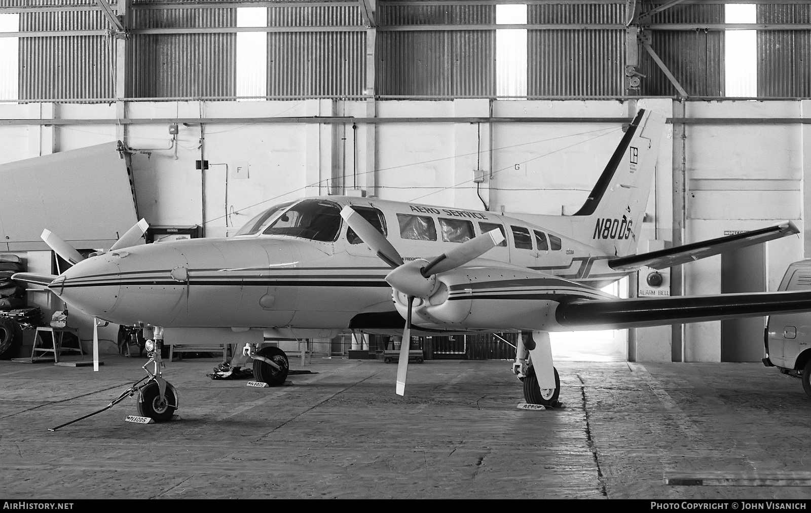Aircraft Photo of N80DS | Cessna 404 Titan | Aero Service | AirHistory.net #467384