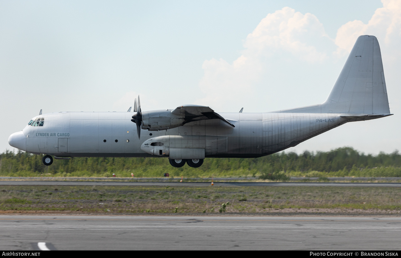 Aircraft Photo of P4-LAS | Lockheed L-100-30 Hercules (382G) | Lynden Air Cargo | AirHistory.net #467393