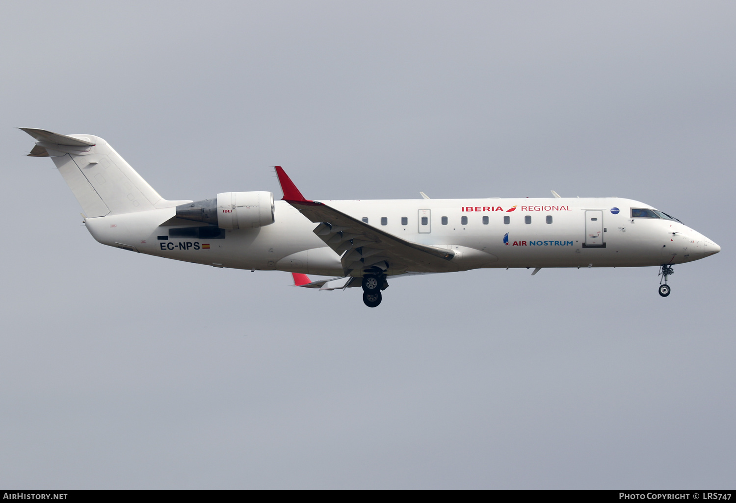 Aircraft Photo of EC-NPS | Bombardier CRJ-200LR (CL-600-2B19) | Air Nostrum | AirHistory.net #467409