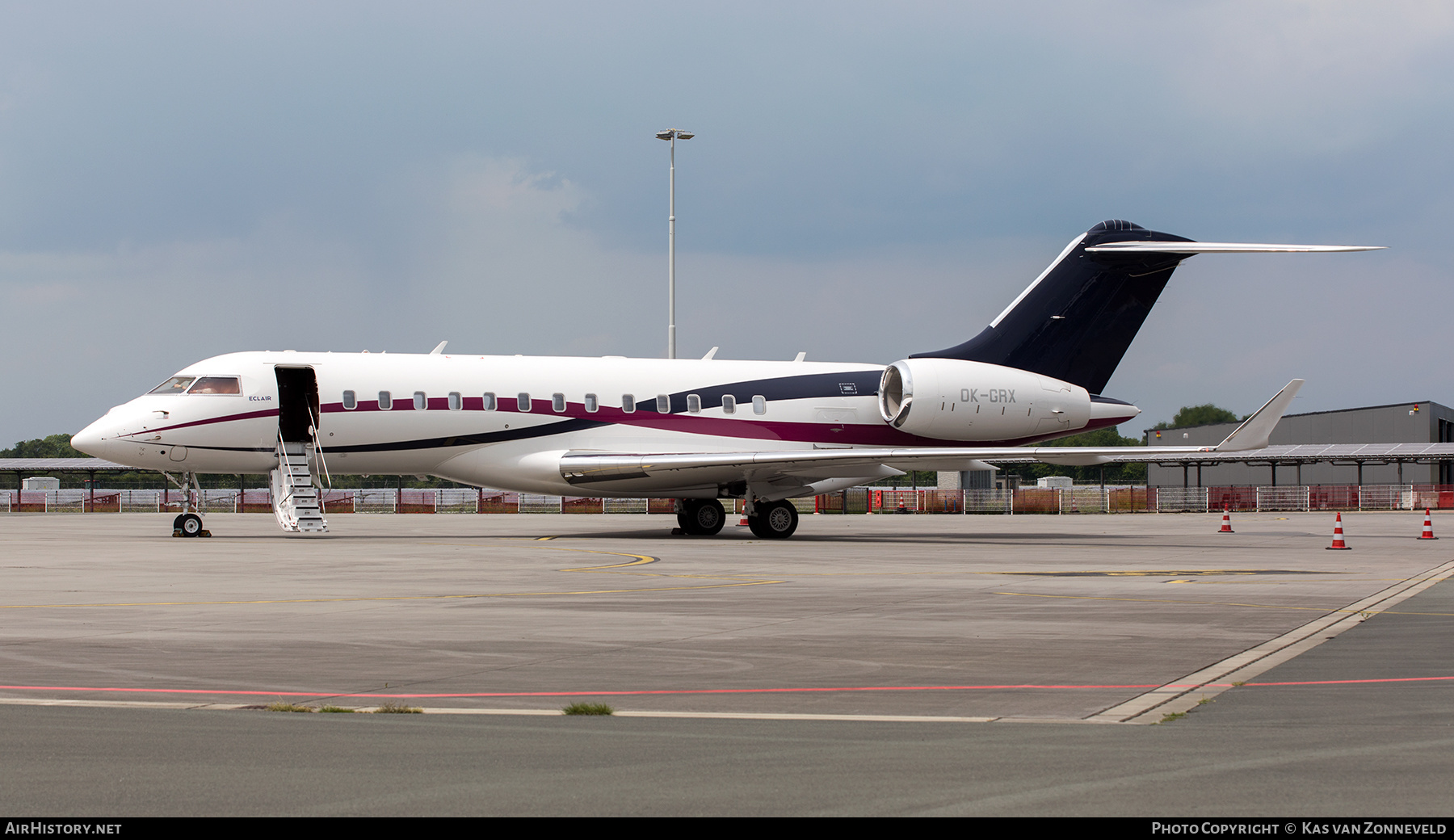Aircraft Photo of OK-GRX | Bombardier Global 6000 (BD-700-1A10) | Eclair Aviation | AirHistory.net #467441