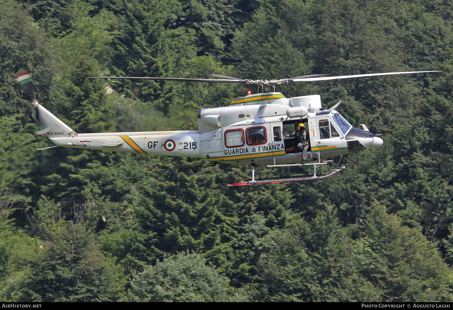 Aircraft Photo of MM81503 | Agusta AB-412HP Grifone | Italy - Guardia di Finanza | AirHistory.net #467485